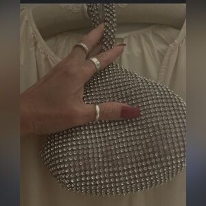 EVER NEW Diamond pouch purse